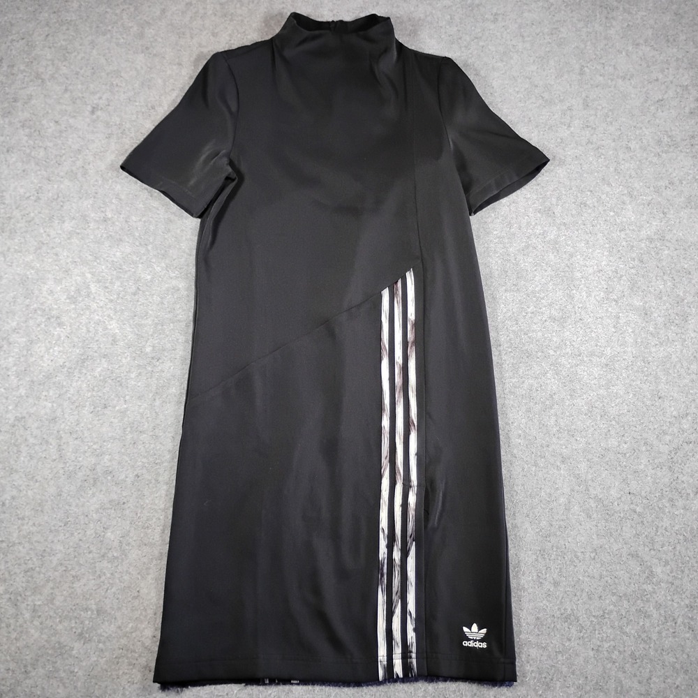 Adidas Originals x Danielle Cathari Black Deconstructed Mini Dress FN2782 XS